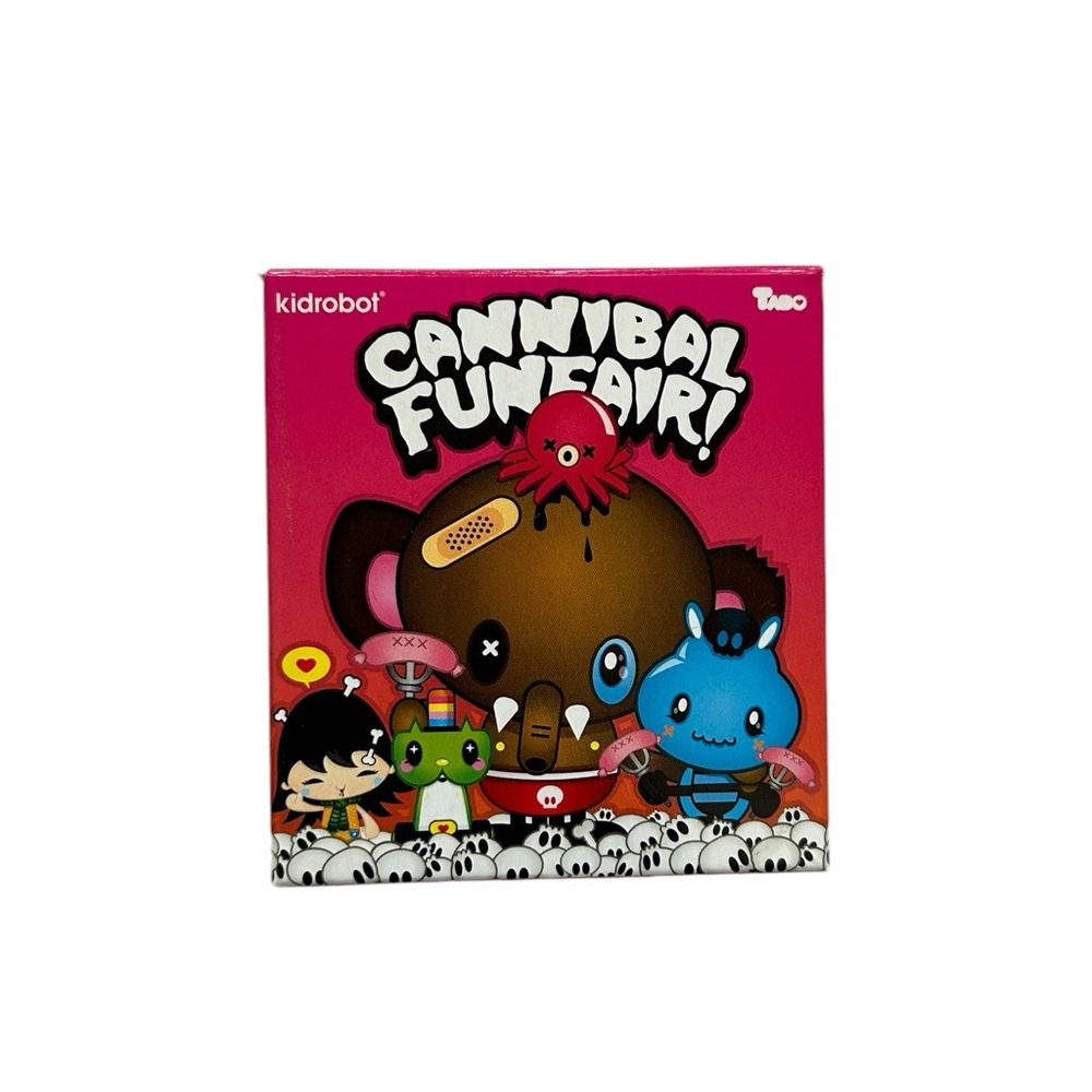 Kidrobot x Tado Cannibal Funfair Series Yellow Maud Vinyl Art Toy Figure + Box - Picture 7 of 11